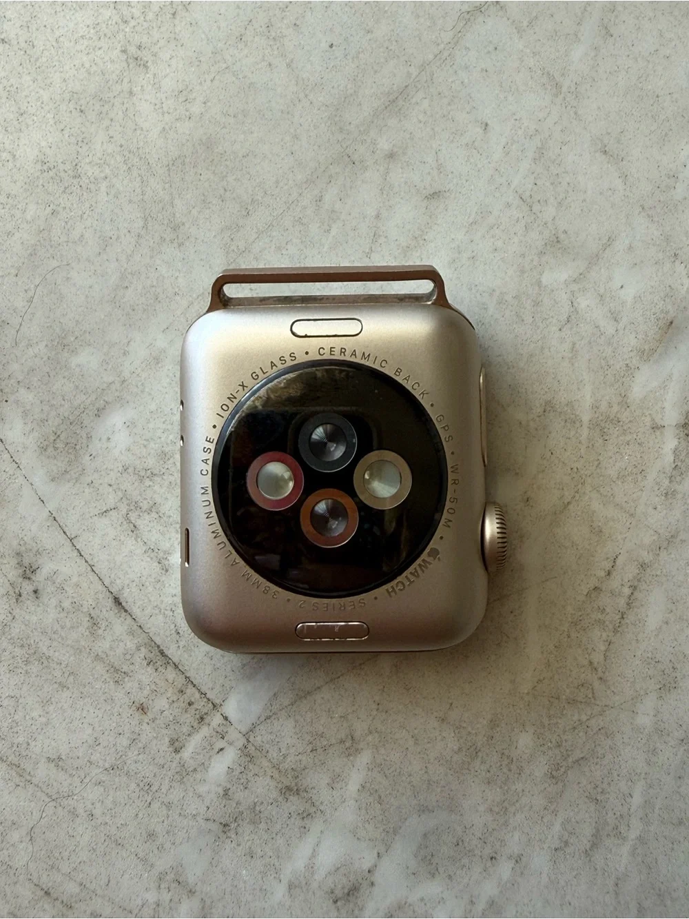 Apple Watch Series 2 38mm Rose Gold Aluminum Case Watch Only